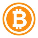 Bitcoin Cryptocurrency Logo Bitcoin symbol illustration. Logo the crtyptocurrency Bitcoin is currently using. Wide range of uses for this illustration.